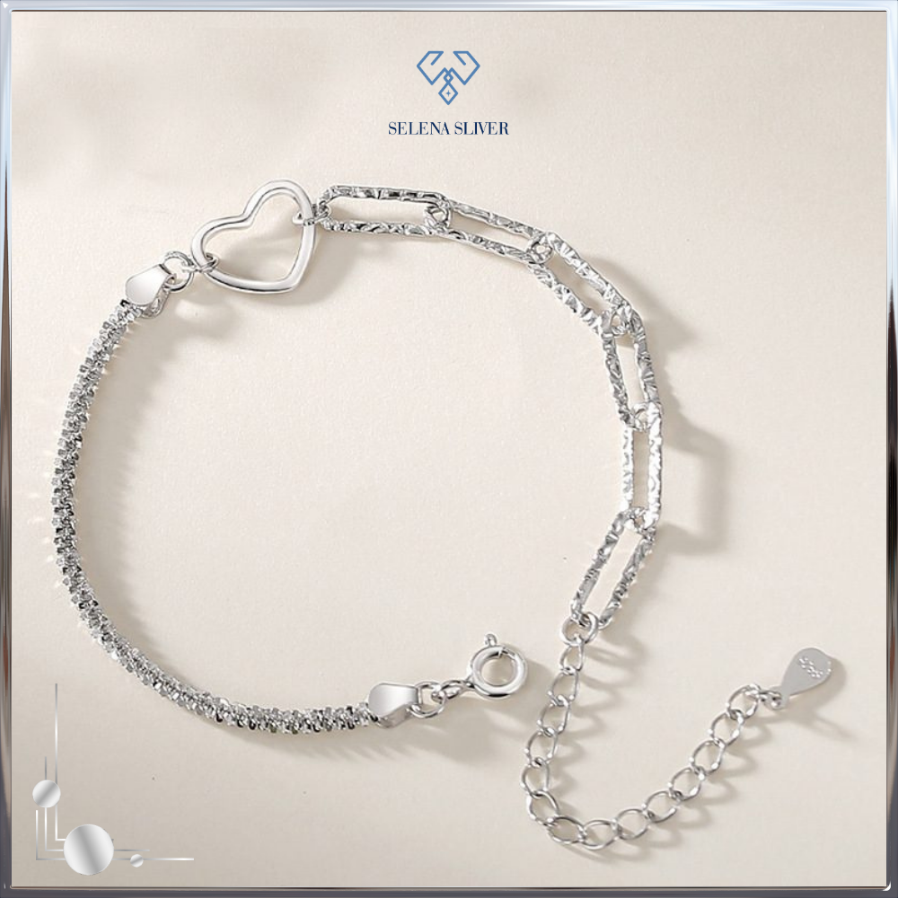 Lắc tay bạc cặp đôi tình yêu trái tim vĩnh cửu Selena Sliver (5) Lac-tay-bac-cap-doi-tinh-yeu-trai-tim-vinh-cuu-Selena-Sliver-5